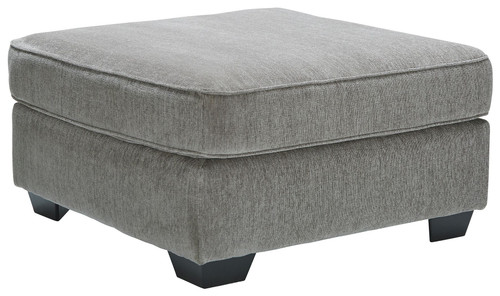 Altari - Oversized Accent Ottoman - Alloy