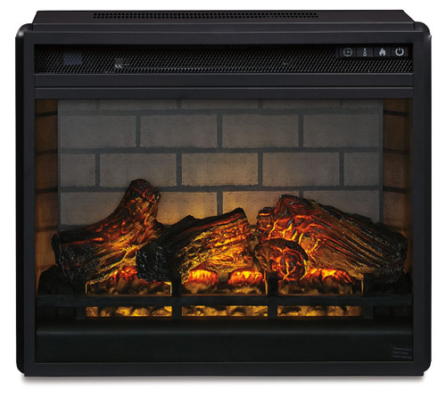 Entertainment Accessories - Fireplace Insert Infrared - Black