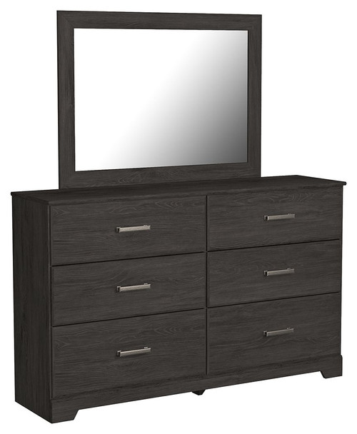 Belachime - Dresser, Mirror - Black