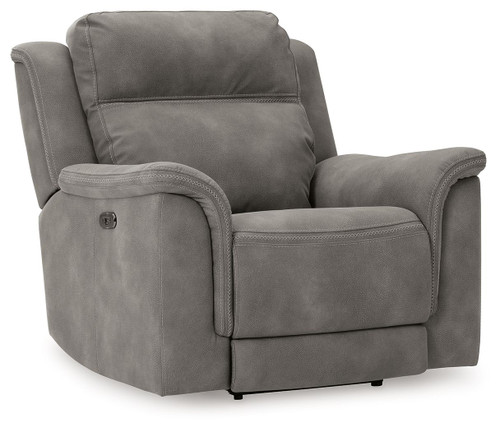 Next-Gen Durapella - Power Recliner With Adjustablej Headrest - Slate