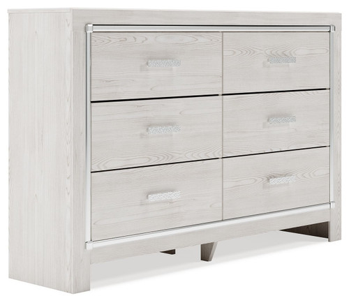 Altyra - Six Drawer Dresser - White