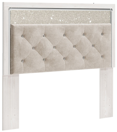Altyra - Queen UPH Panel Headboard - White