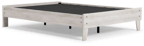 Shawburn - Full Platform Bed - Whitewash