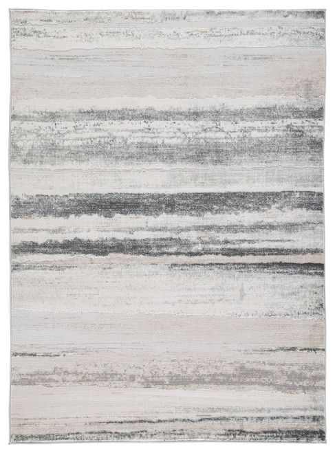 Abanett - 5' x 7' Rug - Gray