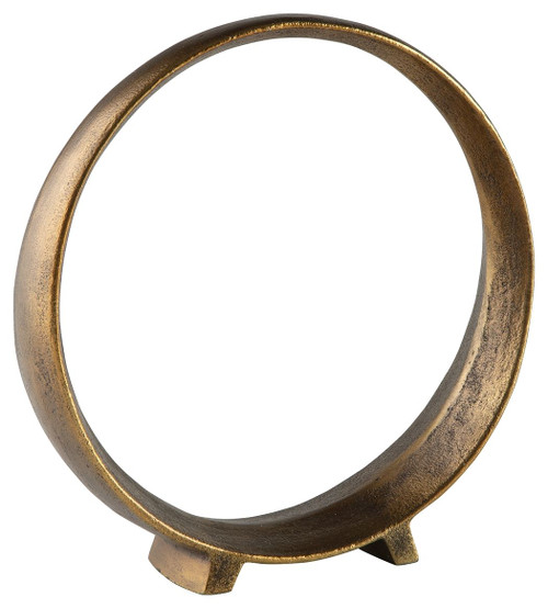 Ryandale - Sculpture 11.5" - Antique Brass Finish