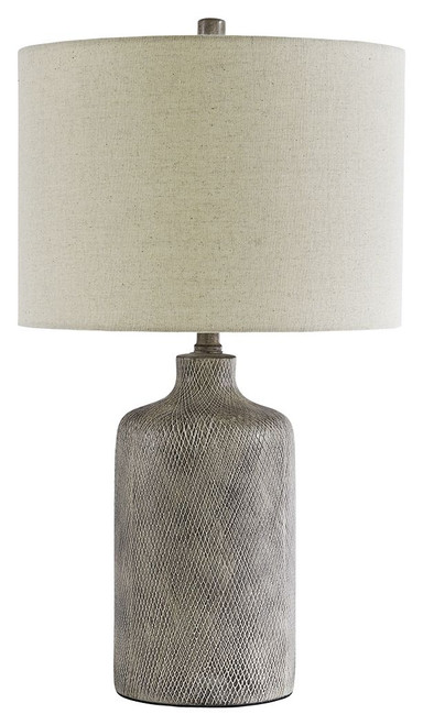 Linus - Ceramic Table Lamp  - Antique Black