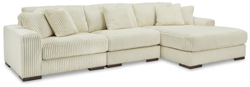 Lindyn - 3-Piece Sectional With Raf Corner Chaise - Ivory