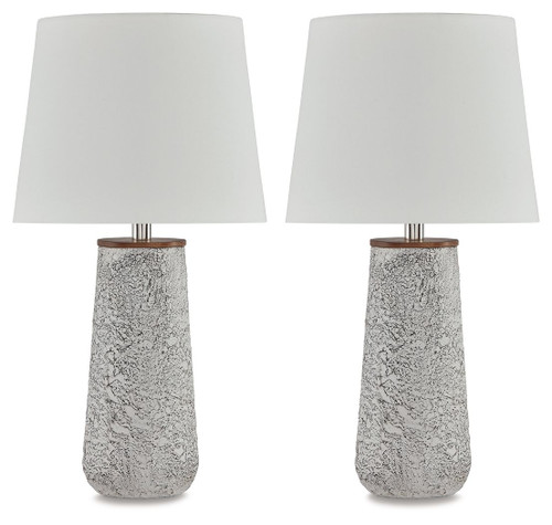 Chaston - Metal Table Lamp (Set of 2) - Antique White