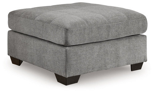 Marleton - Oversized Accent Ottoman - Gray