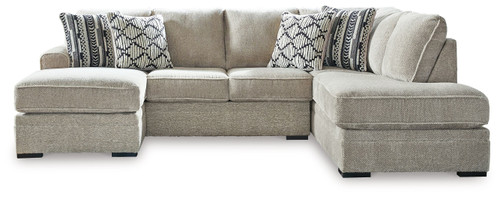 Calnita - 2-Piece Sectional With Raf Corner Chaise - Sisal