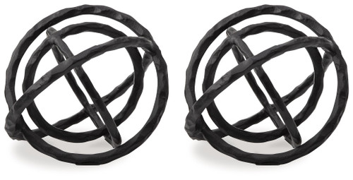 Barlee - Sculpture (Set of 2) - Black