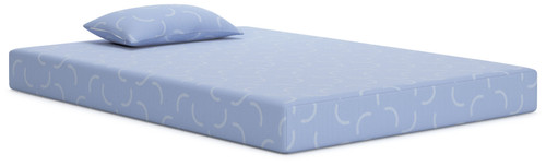 Ikidz Ocean - Twin Mattress and Pillow Set of 2 - Blue