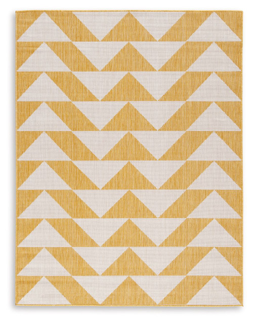 Thomley - 8' x 10' Rug - Ivory / Yellow