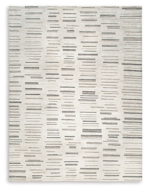 Leesdale - 8' x 10' Rug - Ivory / Brown / Black