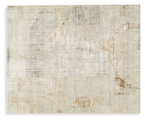 Truward - 8' x 10' Rug - Linen / Gray / Caramel