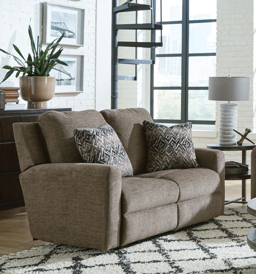 Calvin - Power Reclining Loveseat - Otter