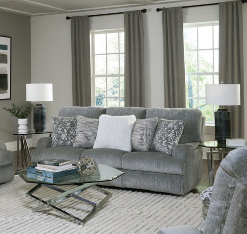 Zane - Reclining Sofa - Shark