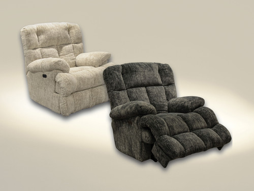 Cirrus - Chaise Rocker Recliner - Parchment