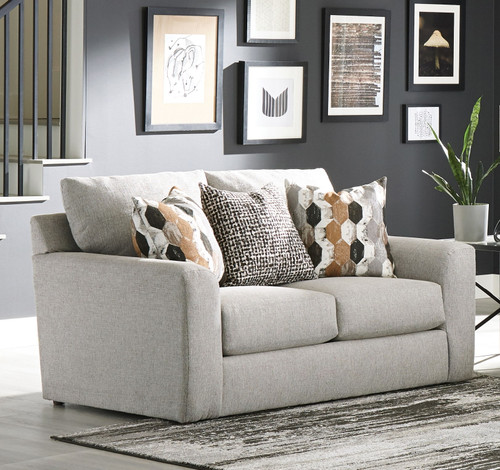 Hooten - Loveseat - Nickel