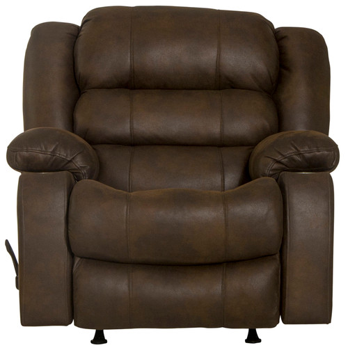 Beckley - Rocker Recliner With Cupholders - Walnut Brown