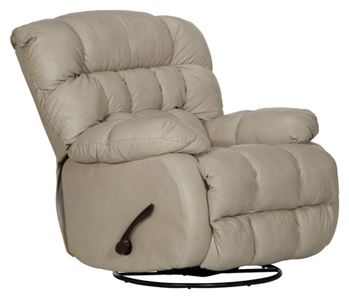 Pendleton - Chaise Swivel Glider Recliner - Alabaster