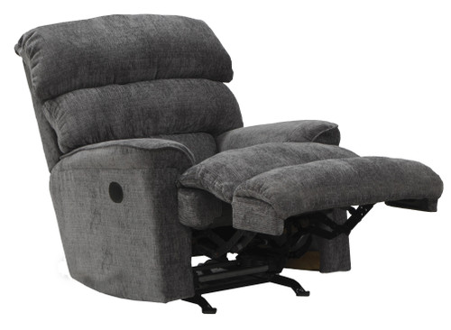Pearson - Power Wall Hugger Recliner - Charcoal