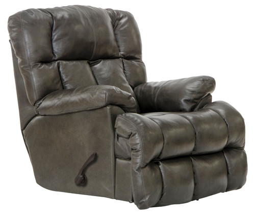 Victor - Chaise Rocker Recliner - Steel