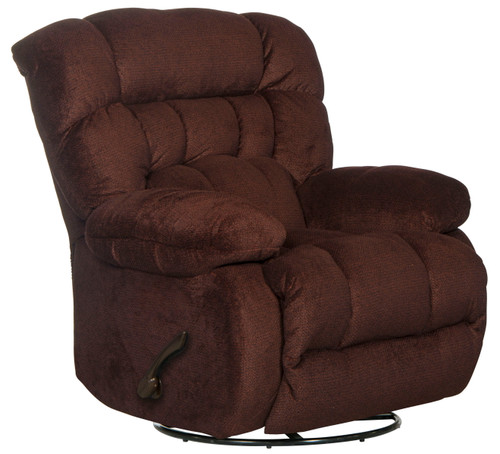 Daly - Chaise Swivel Glider Recliner - Cranapple