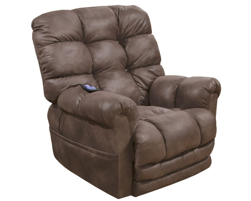 Oliver - Power Lift Recliner With Dual Motor & Extended Ottoman - Dusk