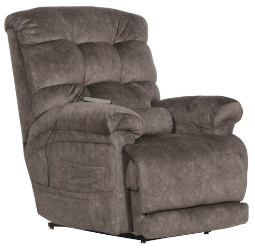 Longevity - Fabric Power Lift Reclining With Dual Motor / Zero Gravity Trendelenburg / Xtra Comfort Extended Ottoman - Graphite