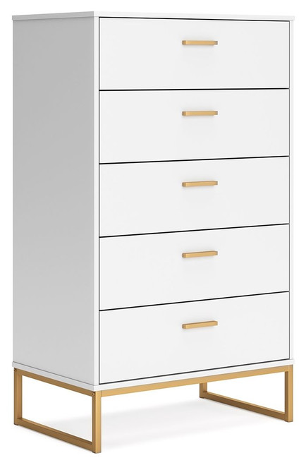 Socalle - Five Drawer Chest - Two-Tone