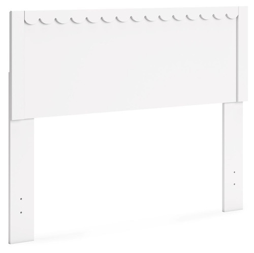 Hallityn - Full Panel Headboard - White