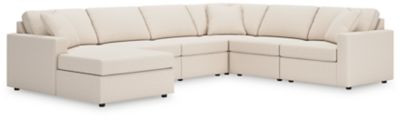 Modmax - 6-Piece Sectional With Laf Corner Chaise - Oyster