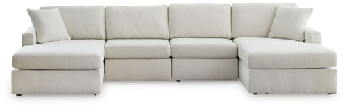 Modmax - 4-Piece Double Chaise Sectional - Oyster