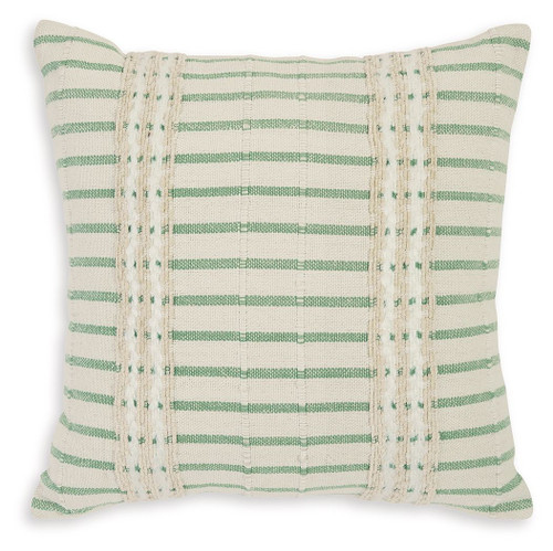Rowton - Pillow (Set of 4) - White / Green