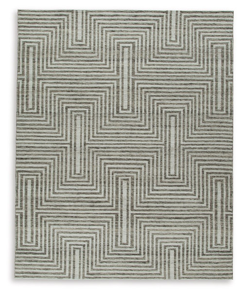 Jossen - 8' x 10' Rug - Ivory / Gray