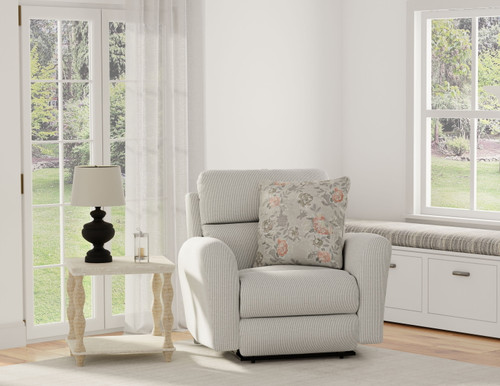 Chappy - Lay Flat Recliner - Pebble