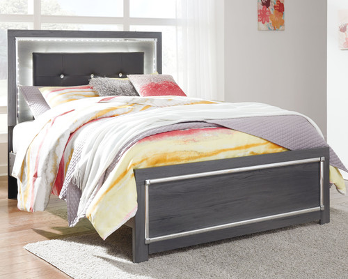 Lodanna - Full Panel Bed - Gray