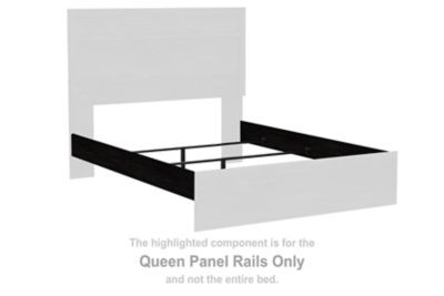 Belachime - Queen Panel Rails - Charcoal
