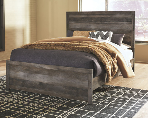 Wynnlow - Queen Panel Bed - Gray
