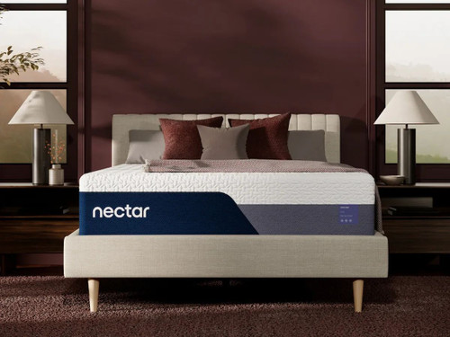 Nectar Luxe Memory Foam - Twin XL Mattress - White