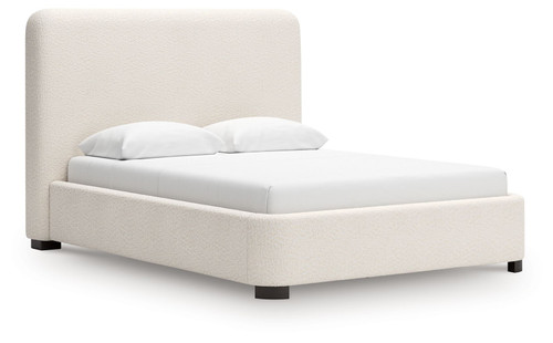 Brintstreet - Queen Upholstered Bed - Beige