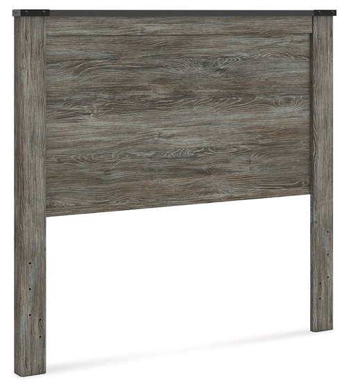 Frandern - Full Panel Headboard - Gray