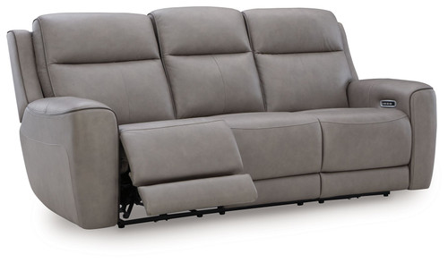 5Z-Comfort - Power Reclining Sofa With Adj Headrest - Coin