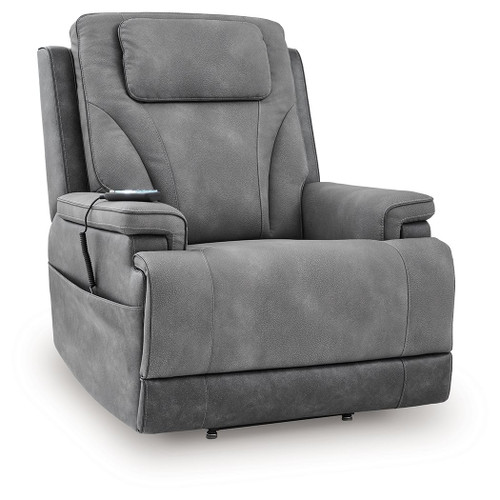 4Z-Peaceful Pause - Power Lift Recliner - Slate