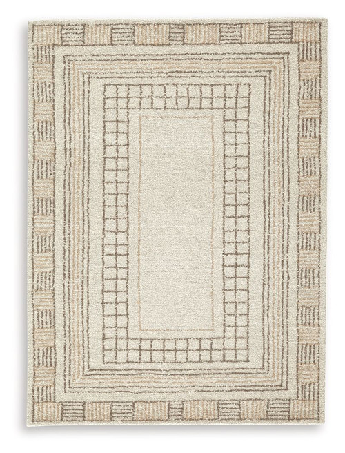 Idaman - 5' x 7' Rug - Taupe / Brown