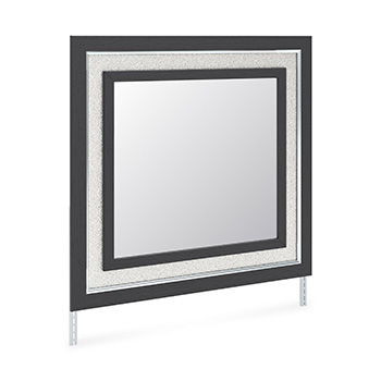 Zuraleus - Bedroom Mirror - Black