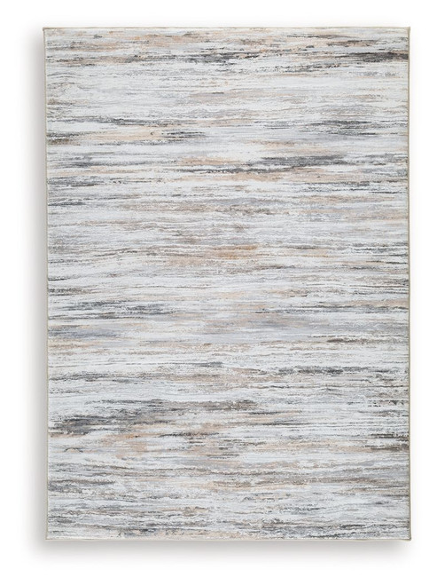 Nace - 5' x 7' Rug - Gray / Brown / White