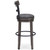Caitbrook - Tall UPH Swivel Barstool - Gray