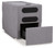 Modmax - 5-Piece Sectional With Audio System And With Storage Console - Granite